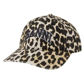 Ganni Katoenen hoeden - Dames - Petten - Veelkleurig - ONE Size - Katoen - Accessoires