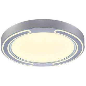 Fabrilamp Fabrilamp - Plafon 72w Asher Plata 3000-4000-6500k 5616lm 6x50x50cm Remoto+reg.int+memoria