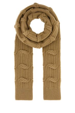 Stella McCartney Stella Mc Cartney Camel Wool Scarf