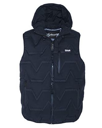 Gilet Sans Manche Homme Schott NYC IDAHO2V Veste Mixte Style