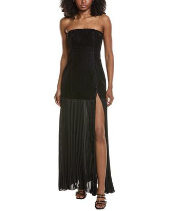 Toccin Lina Strapless Sculpted Maxi Dress