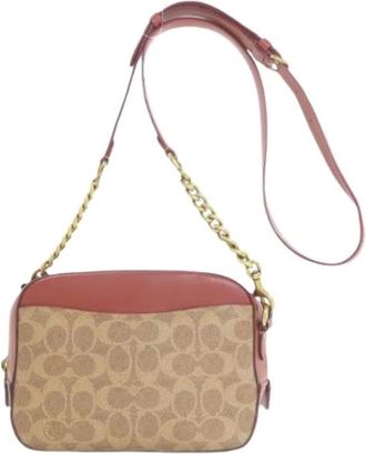 Coach Pre-owned Cross Body Bags, female, Brown, Size: ONE SIZE Pre-owned Shoulder Bag