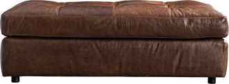 Bernhardt Nest Leather Ottoman
