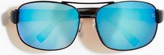 H&M Sunglasses in Light Blue at Nordstrom