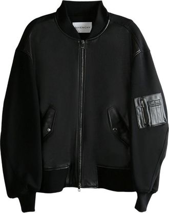 Givenchy Bomber jacket with leather inserts