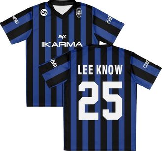 Generic SKZ Karma Women Men V Neck Short Sleeve Sport T-Shirt Quick Dry Outdoor Streetwear Jersey Athletic Top (Blue-25,S)