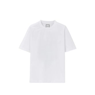 Wooyoungmi Floral-print Logo-patch T-shirt