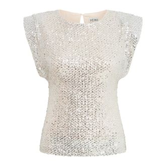 Ichi Top - - Blouses & Shirts - Donna - Grigio - XS