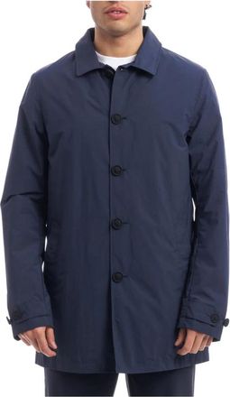 Save The Duck Stijlvolle Hamilton Jas voor Mannen - Heren - Zomerjassen - Blauw - XL - Jassen