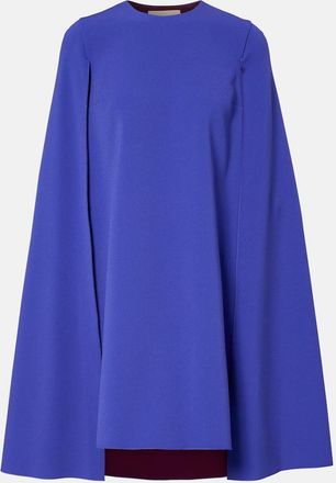 Roksanda Ilincic Abito da cocktail Twiggy in crêpe con mantella