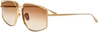 Linda Farrow unisex, Accessoires, Geel, Maat: 60 MM