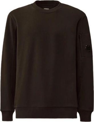 C.P. Company Crewneck Sweatshirt - Heren - Sweatshirts - Zwart - S - Katoen - Hoodies & sweatvesten