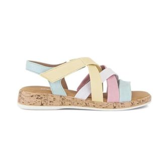 Gabor Sandaal met bandjes - Dames - Schoenen - Veelkleurig - Maat: 38 1/2 EU Leer