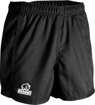 Rhino Mens Auckland Rugby Shorts (3XL) (Black)