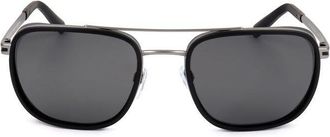 Bulgari Mens Black Round Sunglasses 0BV5053-195/48