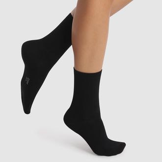 Lot De 3 Mi-chaussettes Ecodim Sport Style Dim Sport Imprimé Fond Blanc