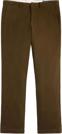 Polo Ralph Lauren Straight broek met verborgen sluiting - Bruin