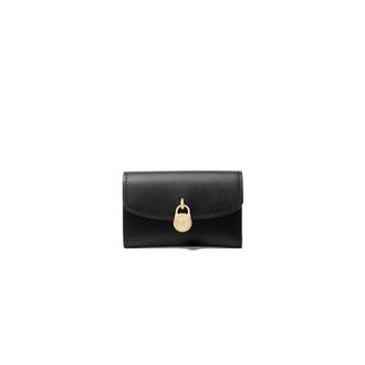 Michael Kors Wallets & Cardholders, female, Black, Size: ONE SIZE Lyra Extra-Small Trifold Wallet