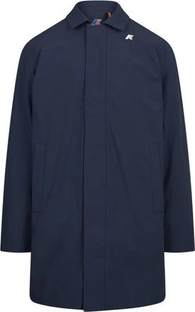 K-Way Parka Benoit ST Warm - Heren - Parka Jassen - Blauw - L - Nylon - Jassen