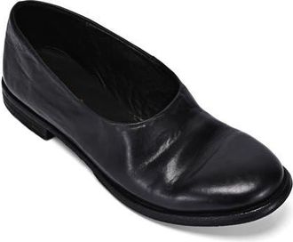 OLD TREND Heritage Genuine Leather Minimal Soft Mary Jane Flat in Black at Nordstrom, Size 5.5