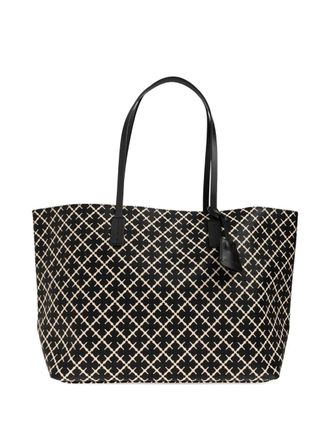 By Malene Birger Abigail printed tote bag - Zwart