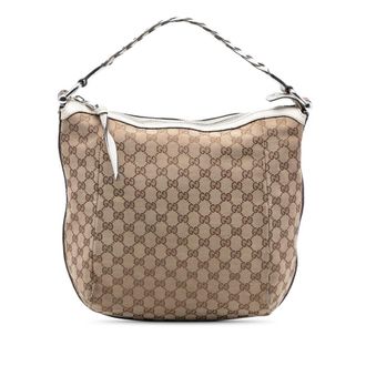 Gucci Pre-owned Gucci GG Canvas Bamboo Bar Hobo Ladies 9OYN3XVPOAANSFPQ