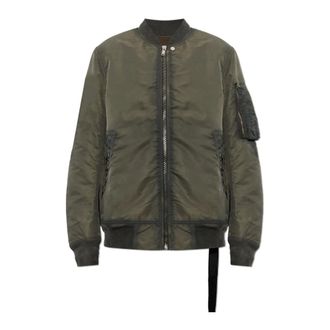Rick Owens Giacca Bomber Classica Flight - - Jackets - Uomo - Verde - XL