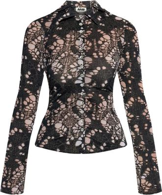 Avavav Camicia a maniche lunghe - Nero