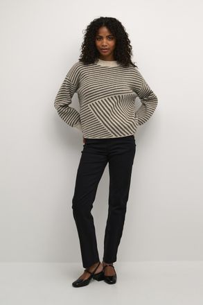 Kaffe Pullover KAverana Baggy fit cream