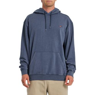 Quiksilver Saltwater Oversize Pullover Hoodie in Dark Denim at Nordstrom, Size Xx-Large