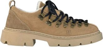 INUIKII Echo Low - Dames - Schoenen - Beige - Maat: 36 EU Wol