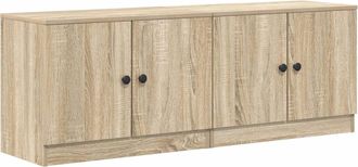 vidaXL Armario De Almacenamiento Para Cama Alta 2 Uds. Roble Sonoma Vidaxl