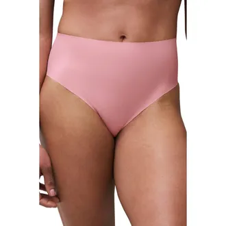 Chantelle Defi High Cut Briefs in Tutu Pink at Nordstrom, Size Xx-Large