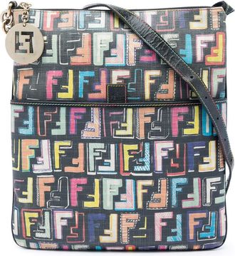 Fendi Pre-owned Fendi Multicolor Zucca Spalmati Forever Crossbody Ladies A2YQY6B654BWQ3X7