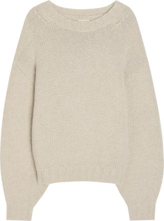Khaite Gemma Cashmere Jumper - Light Grey - S (UK8-10 / S)