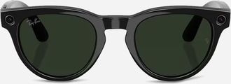 Ray-Ban Low Bridge Fit Headliner Gen 2 Sunglasses Shiny Black / G-15 Green