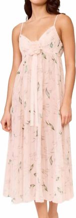 Rya Collection Breeze Gown Set In Blush Whitebell