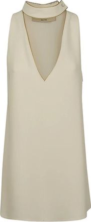 Valentino Garavani Cady Couture Top - - Tops - Donna - Beige - S