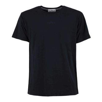 Stone Island T-shirts - Heren - T-shirts - Blauw - L - Katoen - Tops