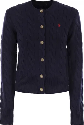 Polo Ralph Lauren Wool en Cashmere Cable Knit Cardigan