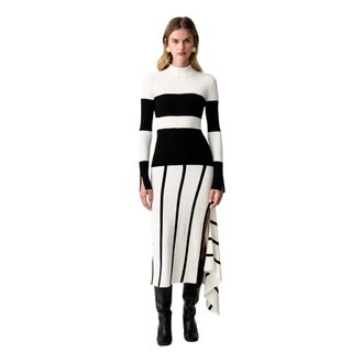 Patrizia Pepe Abito lungo in maglia - - Dresses - Donna - Multicolore - S