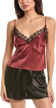Kiki De Montparnasse Kiki De Montparnasse Lace Inset Silk-Blend Cami