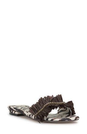 Jessica Simpson Danive Slide Sandal in Dkbrown 01 at Nordstrom Rack, Size 7.5