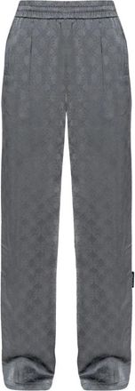 Off-white Monogram Broek - Dames - Wijde Broeken - Grijs - L - Broeken
