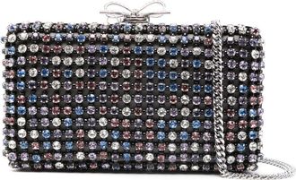 Self Portrait Crystal Embellished Clutch-Donna