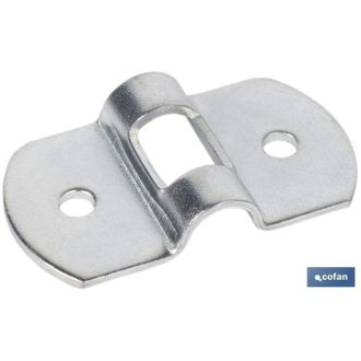 cofan Chapa Puente 25x6 Caja 100 Unid., Chapa De Acero Galvanizado Dise&ntilde;ada Con Medidas Precisas De 25 Mm X 6 Mm De Puente. La Chapa Est&aacute; Fabricada Con Acer