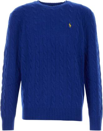 Ralph Lauren Electric Blue Wool Blend Sweater