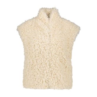 Rino&Pelle Freya Vest - Dames - Bodywarmers - Beige - S - Jassen