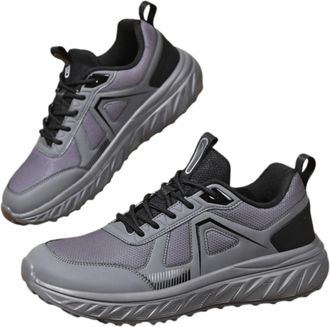 Generic 2026 Running Shoes Athletic Lightweight Breathable Walking Sneakers with Enhanced Cushioning for All Day Comfort and Versatile Wear (Grey, 7.5)