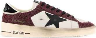 Golden Goose Red Logo Sneakers
